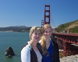 SLT-A33-20130619-DSC06684 : 2013, Alison, Alison Mull, Golden Gate Bridge, Lois, San Francisco, _highlights_, bridge