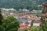 ILCE-7M4-20240619-DSC04770  The Old Bridge (Karl Theodor Bridge) over the Neckar river from Heidelberg Castle (Schloss Heidelberg) : 2024, Germany, Heidelberg, Heidelberg Castle (Schloss Heidelberger), _facebook