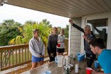 Beer Pong : 2024, Amy Siphers, John Siphers, Leslie Siphers, People, Rob Decker, Sunset Beach, Susan Siphers, beach