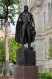 Statue of Moses Austin : 2024, San Antonio, Texas, statue