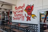 Support Your Local Queso Dealer mural / ad : 2024, Austin, Texas, mural