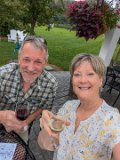 PXL 20240813 201757292 : 2024, Lois, Old Barn Winery, People, Sirna Reunion Board, Steve, West Jefferson NC