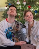 Meant for Each Other : 2024, Alison, Christmas, People, Rob Decker, Salsa dog, animals