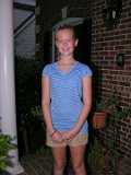 1st Day of 6th Grade  Alison on first day of the school year : 1st Day of School, 2008, Alison, school
