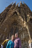Barcelona - La Sagrada Familia : 2015, Barcelona, Lois, Sirna Reunion Board, Spain, Steve