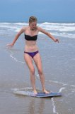 Skim Boarding 19  2015 Topsail Beach with the Bowens : 2015, Alison, Bowen, Sirna Reunion Board, Topsail, Vacation, beach