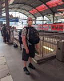 PXL 20240627 133615680 : 2024, Aachen, Germany, People, Sirna Reunion Board, Steve, train station