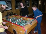E8700-20041227-DSCN0856  Andy, Holly and Colin play Foosball : 2004, Andy, Christmas, Colin, Holly, foosball