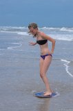 Skim Boarding 17  2015 Topsail Beach with the Bowens : 2015, Alison, Bowen, Topsail, Vacation, beach