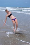 Skim Boarding 21  2015 Topsail Beach with the Bowens : 2015, Alison, Bowen, Topsail, Vacation, beach