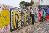 ILCE-6500-20181011-DSC03442 : 2018, Alfama, Lisbon, Portugal, Teresa, _highlights_, _year_, graffitti