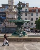 ILCE-6500-20181013-DSC03702 : 2018, Baixa, Lisbon, Portugal, Rossio Square / King Pedro IV Square (Praça de D. Pedro IV), _highlights_, _year_, fountain