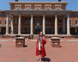 Lainey in front of 1911 Building : 2018, Graduation Pictures, Lainey Indermaur, NC State, NCSU