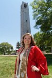 Lizzy Bell Tower : 2018, Graduation Pictures, Lizzie Weaver, NC State, NCSU