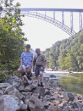 126-2667 IMG  New River Gorge & Bridge WV : Alison, Dad, Lois, Sirna, Sirna Reunion