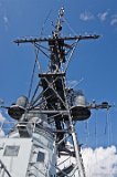 Signal Mast  DD-933 Barry : DC Trip 2014, DD-933, Naval Yard, destroyer, ship