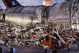 X-35 STVOL Engine & Fan System  Smithsonian Udvar-Hazy Joint Strike Fighter. X-35 JSF119 STVOL Turbofan Pratt & Whitney Engine and Rolls-Royce Lift-fan System : DC Trip 2014, Smithsonian, Udvar-Hazi