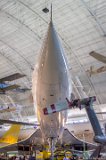 Concorde SST Nose 1  Smithsonian Udvar-Hazy Concorde, Fox Alpha, Air France - SST : Concord SST, DC Trip 2014, Smithsonian, Udvar-Hazi