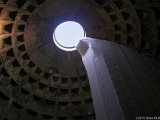 Pantheon Oculus  The oculus in the Pantheon under repair : 2004, Italy, Pantheon, Rome
