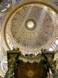 St. Peter's Basilica Oculus  The oculus in St. Peter's Basilica, Rome, Vatican : 2004, Italy, Rome, St. Peter's Basilica, Vatican, oculus
