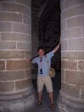 columns in MSM crypt : 2006, France, Hal, Mont Saint Michelle, _highlights_, _year_