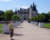 Lois at Chenonceau : 2006, Amboise, Chenonceau, France, Lois, _year_