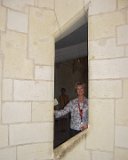 Lois in Chambord stair : 2006, Amboise, Chambord, France, Lois, _highlights_, _year_