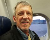 Steve  On the plane at RDU getting ready to take off for Spain. : 2015, RDU, Spain, Steve, _highlights_