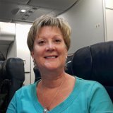 Lois  On the plane at RDU getting ready to take off for Spain. : 2015, Lois, RDU, Spain, _highlights_