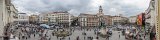 Madrid - Puerta del Sol  Pictures of Puerta del Sol from rooms in Hotel Europa : 2015, Madrid, Puerta del Sol, Spain, _highlights_, panorama