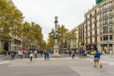 Barcelona - Placa de Catalunya : 2015, Barcelona, Spain