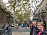 Barcelona - Les Rambles : 2015, Barcelona, Lois, Spain, Steve