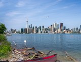 Toronto Skyline  Toronto skyline shot from Toronto Island : 2015, Toronto, Toronto Island
