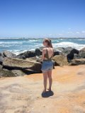 St Aug-20170515-1945  Beach scene : Alison, Vilano Beach