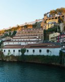 ILCE-6000-20181009-DSC04728  Port wine aging buildings.  Photo from Ponte Dom Luis I : 2018, Porto, Portugal, _year_
