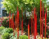 ILCE-6500-20180514-DSC02163  Chihuly Gardens And Glass Red Reeds : 2018, Chihuly Gardens And Glass, Seattle, Settle Center