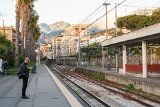ILCE-6500-20190521-DSC06203 : 2019, Amalfi Coast, Italy, Sorrento, clock, train station