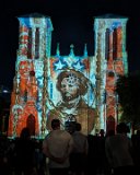 PXL 20240403 021031531  Light show at San Fernando Cathedral in San Antonio TX : 2024, San Antonio, San Fernando Cathedral, Texas, churches