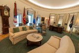 ILCE-7M4-20240404-DSC04508  7/8 replica of the johnson Oval Office : 2024, Austin, LBJ Presidential Library, Texas