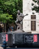 ILCE-7M4-20240405-DSC04546  Willie Nelson statue at Austin City Limits : 2024, Austin, Austin City Limits, Texas, _highlights_, statue