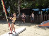 100 HS-20120620-IMG 0206  Roatan windsurfing lessons : 2012, Alison, Audrey Bowen, Carribean, Cole Bowen, cruise