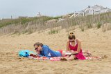 Reading on the Beach 3 : 2016, Alison, Kill Devil Hills, Meghan, beach