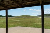 Monument from Shed  Wright Brothers National Memorial : 2016, Kill Devil Hills, Kitty Hawk, Wright Brothers National Monument