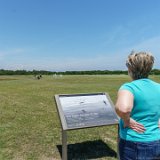 Gazing Over the Airstrip  Wright Brothers National Memorial : 2016, Kill Devil Hills, Kitty Hawk, Lois, Wright Brothers National Monument