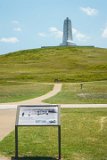 Memorial Approach with Sign  Wright Brothers National Memorial : 2016, Kill Devil Hills, Kitty Hawk, Wright Brothers National Monument