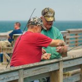 Fishing Buddies  Jeanettes Pier, Nags Head, NC : 2016, Jennette's Pier, Kill Devil Hills