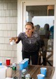 Beer Pong : 2024, People, Sunset Beach, Susan Siphers, beach