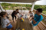 Beer Pong : 2024, Alison, Alison Mull, Amy Siphers, Leslie Siphers, People, Rob Decker, Sunset Beach, beach